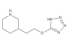 3-[2-(1H-tetrazol-5-yloxy)ethyl]piperidine