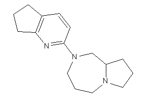 2-(1-pyrindan-2-yl)-1,3,4,5,7,8,9,9a-octahydropyrrolo[1,2-a][1,4]diazepine