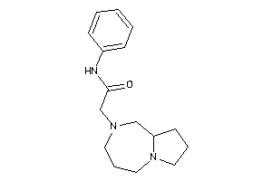 2-(1,3,4,5,7,8,9,9a-octahydropyrrolo[1,2-a][1,4]diazepin-2-yl)-N-phenyl-acetamide