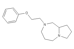 2-(2-phenoxyethyl)-1,3,4,5,7,8,9,9a-octahydropyrrolo[1,2-a][1,4]diazepine