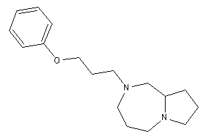 2-(3-phenoxypropyl)-1,3,4,5,7,8,9,9a-octahydropyrrolo[1,2-a][1,4]diazepine