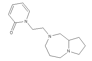 1-[2-(1,3,4,5,7,8,9,9a-octahydropyrrolo[1,2-a][1,4]diazepin-2-yl)ethyl]-2-pyridone