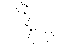 1-(1,3,4,5,7,8,9,9a-octahydropyrrolo[1,2-a][1,4]diazepin-2-yl)-2-pyrazol-1-yl-ethanone