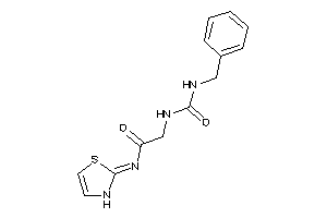 2-(benzylcarbamoylamino)-N-(4-thiazolin-2-ylidene)acetamide