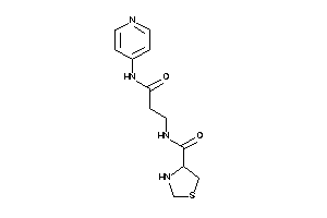 N-[3-keto-3-(4-pyridylamino)propyl]thiazolidine-4-carboxamide