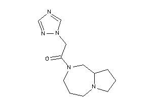 1-(1,3,4,5,7,8,9,9a-octahydropyrrolo[1,2-a][1,4]diazepin-2-yl)-2-(1,2,4-triazol-1-yl)ethanone