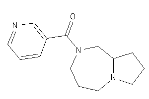 1,3,4,5,7,8,9,9a-octahydropyrrolo[1,2-a][1,4]diazepin-2-yl(3-pyridyl)methanone