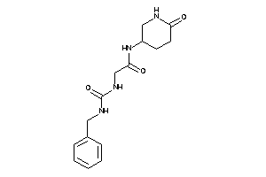 2-(benzylcarbamoylamino)-N-(6-keto-3-piperidyl)acetamide