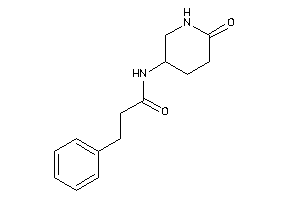 N-(6-keto-3-piperidyl)-3-phenyl-propionamide