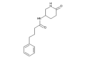 N-(6-keto-3-piperidyl)-4-phenyl-butyramide