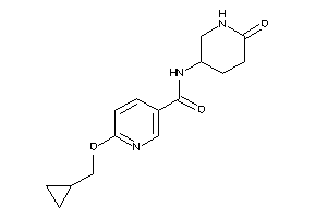 6-(cyclopropylmethoxy)-N-(6-keto-3-piperidyl)nicotinamide