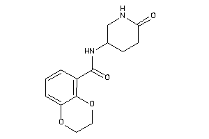 N-(6-keto-3-piperidyl)-2,3-dihydro-1,4-benzodioxine-5-carboxamide