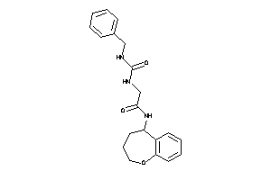 2-(benzylcarbamoylamino)-N-(2,3,4,5-tetrahydro-1-benzoxepin-5-yl)acetamide