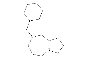 2-(cyclohexylmethyl)-1,3,4,5,7,8,9,9a-octahydropyrrolo[1,2-a][1,4]diazepine