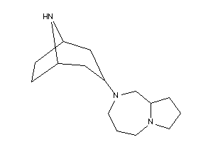 2-(8-azabicyclo[3.2.1]octan-3-yl)-1,3,4,5,7,8,9,9a-octahydropyrrolo[1,2-a][1,4]diazepine