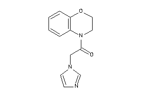 1-(2,3-dihydro-1,4-benzoxazin-4-yl)-2-imidazol-1-yl-ethanone