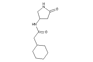 2-cyclohexyl-N-(5-ketopyrrolidin-3-yl)acetamide