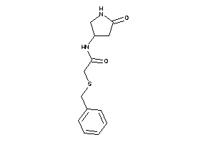 2-(benzylthio)-N-(5-ketopyrrolidin-3-yl)acetamide