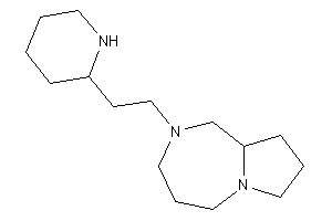 2-[2-(2-piperidyl)ethyl]-1,3,4,5,7,8,9,9a-octahydropyrrolo[1,2-a][1,4]diazepine