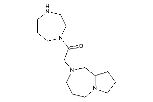 2-(1,3,4,5,7,8,9,9a-octahydropyrrolo[1,2-a][1,4]diazepin-2-yl)-1-(1,4-diazepan-1-yl)ethanone