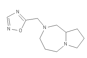 Image of 5-(1,3,4,5,7,8,9,9a-octahydropyrrolo[1,2-a][1,4]diazepin-2-ylmethyl)-1,2,4-oxadiazole