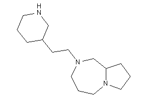 2-[2-(3-piperidyl)ethyl]-1,3,4,5,7,8,9,9a-octahydropyrrolo[1,2-a][1,4]diazepine