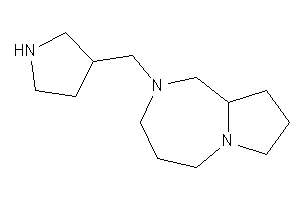 2-(pyrrolidin-3-ylmethyl)-1,3,4,5,7,8,9,9a-octahydropyrrolo[1,2-a][1,4]diazepine