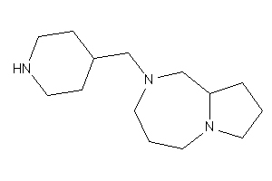 2-(4-piperidylmethyl)-1,3,4,5,7,8,9,9a-octahydropyrrolo[1,2-a][1,4]diazepine