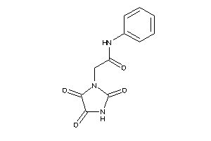 N-phenyl-2-(2,4,5-triketoimidazolidin-1-yl)acetamide