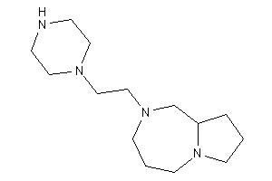 2-(2-piperazinoethyl)-1,3,4,5,7,8,9,9a-octahydropyrrolo[1,2-a][1,4]diazepine