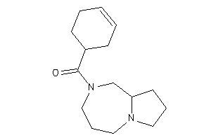 1,3,4,5,7,8,9,9a-octahydropyrrolo[1,2-a][1,4]diazepin-2-yl(cyclohex-3-en-1-yl)methanone