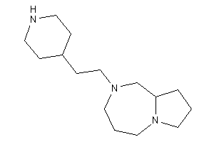 2-[2-(4-piperidyl)ethyl]-1,3,4,5,7,8,9,9a-octahydropyrrolo[1,2-a][1,4]diazepine