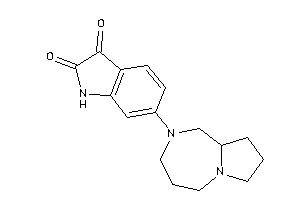 6-(1,3,4,5,7,8,9,9a-octahydropyrrolo[1,2-a][1,4]diazepin-2-yl)isatin