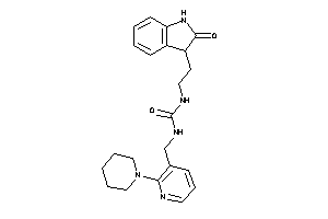 1-[2-(2-ketoindolin-3-yl)ethyl]-3-[(2-piperidino-3-pyridyl)methyl]urea