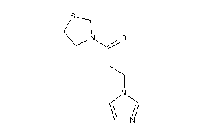 3-imidazol-1-yl-1-thiazolidin-3-yl-propan-1-one