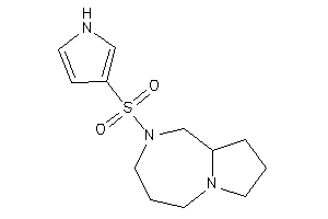 2-(1H-pyrrol-3-ylsulfonyl)-1,3,4,5,7,8,9,9a-octahydropyrrolo[1,2-a][1,4]diazepine