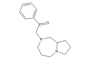 2-(1,3,4,5,7,8,9,9a-octahydropyrrolo[1,2-a][1,4]diazepin-2-yl)-1-phenyl-ethanone