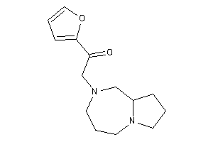 2-(1,3,4,5,7,8,9,9a-octahydropyrrolo[1,2-a][1,4]diazepin-2-yl)-1-(2-furyl)ethanone