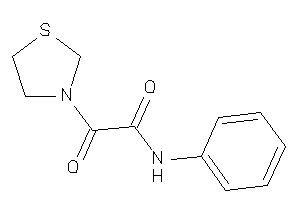 2-keto-N-phenyl-2-thiazolidin-3-yl-acetamide