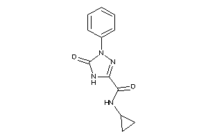 N-cyclopropyl-5-keto-1-phenyl-4H-1,2,4-triazole-3-carboxamide