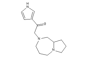 2-(1,3,4,5,7,8,9,9a-octahydropyrrolo[1,2-a][1,4]diazepin-2-yl)-1-(1H-pyrrol-3-yl)ethanone