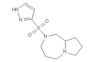 2-(1H-pyrazol-3-ylsulfonyl)-1,3,4,5,7,8,9,9a-octahydropyrrolo[1,2-a][1,4]diazepine