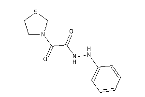 2-keto-N'-phenyl-2-thiazolidin-3-yl-acetohydrazide