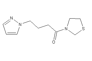 4-pyrazol-1-yl-1-thiazolidin-3-yl-butan-1-one