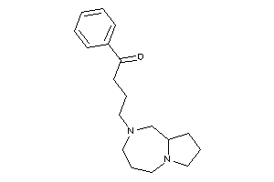 4-(1,3,4,5,7,8,9,9a-octahydropyrrolo[1,2-a][1,4]diazepin-2-yl)-1-phenyl-butan-1-one