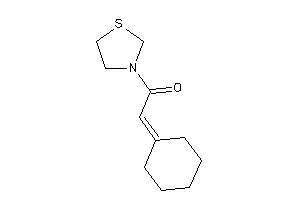 Image of 2-cyclohexylidene-1-thiazolidin-3-yl-ethanone