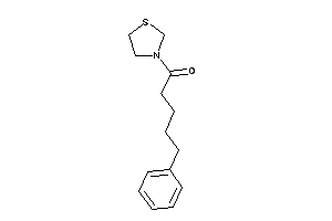 5-phenyl-1-thiazolidin-3-yl-pentan-1-one