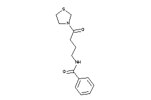 N-(4-keto-4-thiazolidin-3-yl-butyl)benzamide