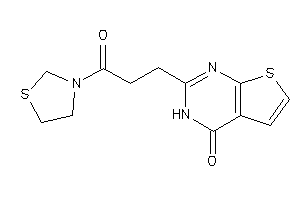 2-(3-keto-3-thiazolidin-3-yl-propyl)-3H-thieno[2,3-d]pyrimidin-4-one