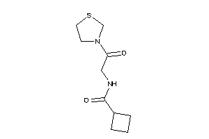 N-(2-keto-2-thiazolidin-3-yl-ethyl)cyclobutanecarboxamide